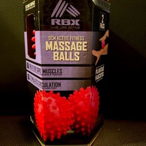 RBX Active 2 Pack 9 cm Massage Balls